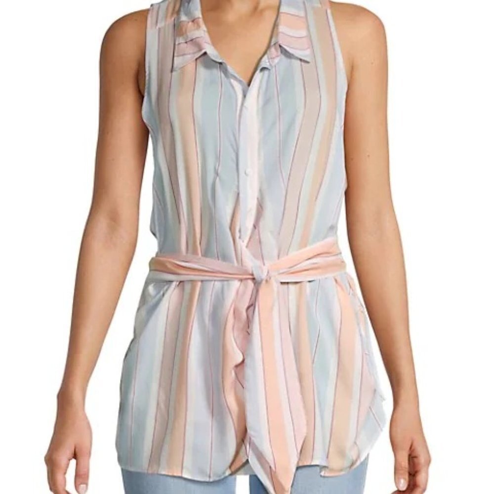 NWT Free People MacKenzie Wrap Top XS - Picture 2 of 10